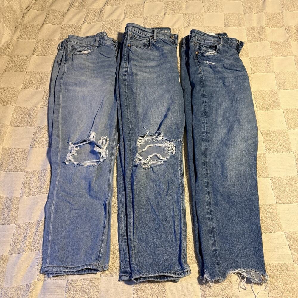 American Eagle Mom Jeans High Rise Lot - 8S